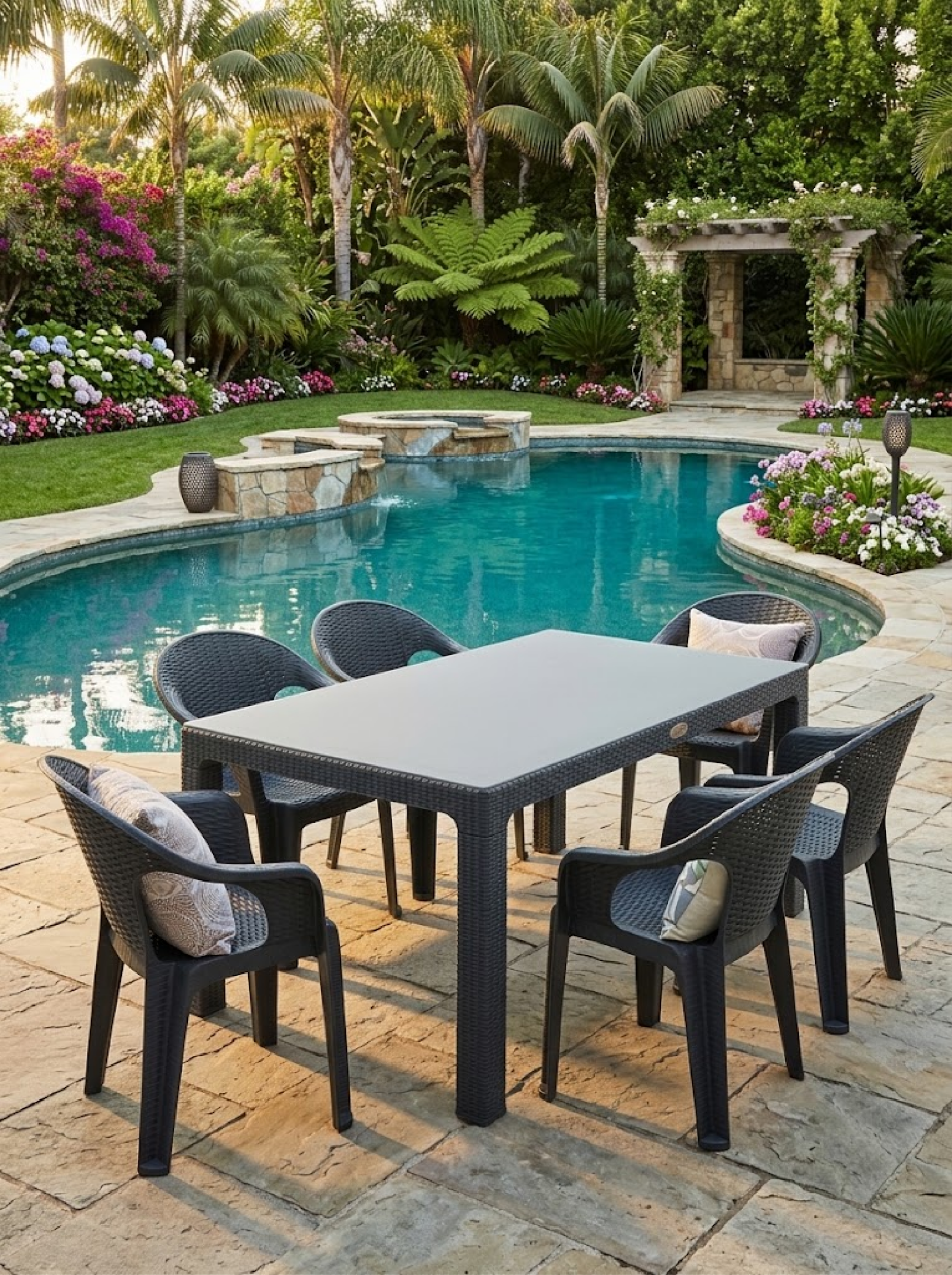 Lotus Garden outdoor furniture set